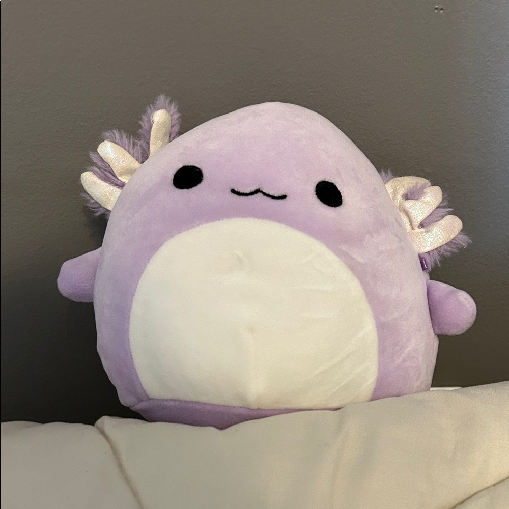 Squishmallow Purple Axolotl Monica